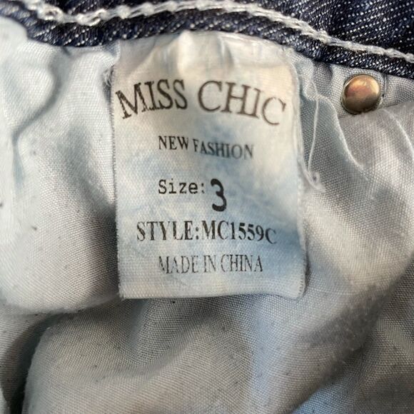 Miss Chic Denim Cut Offs Size 3 EUC - Picture 7 of 8